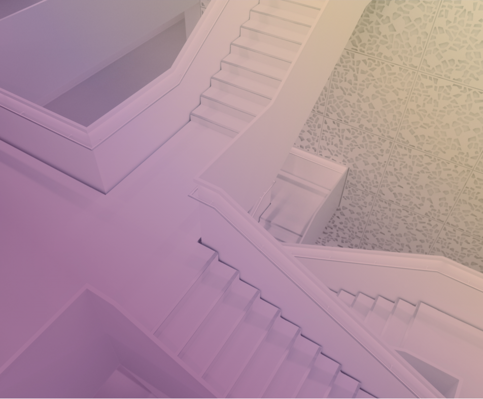 Communications Transcript | Stacked staircases